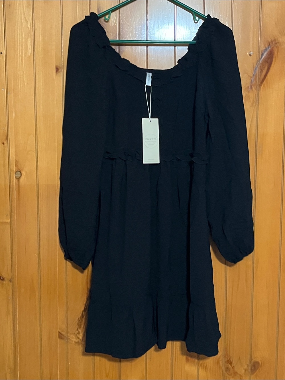 Dokotoo Empire Waist Ruffle Smocked Casual Mini Dress - Picture 3 of 10